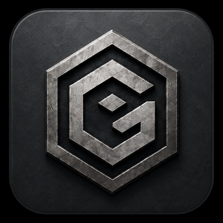 GFY Crucible hexagonal mark